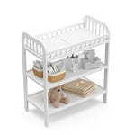 Storkcraft® Pasadena® Changing Table with Water-Resistant Changing Pad.