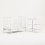 Storkcraft® Pasadena® Changing Table with Water-Resistant Changing Pad.