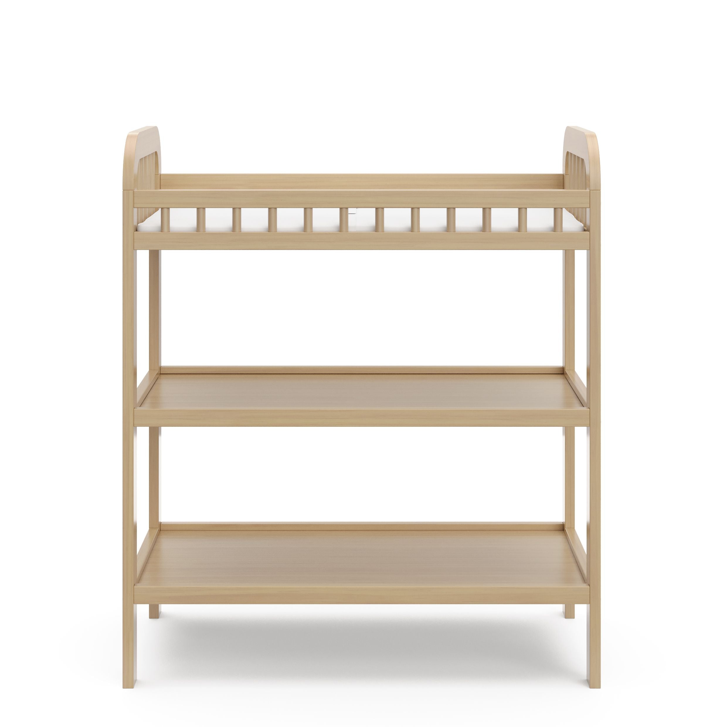 Storkcraft® Pasadena® Changing Table with Water-Resistant Changing Pad.