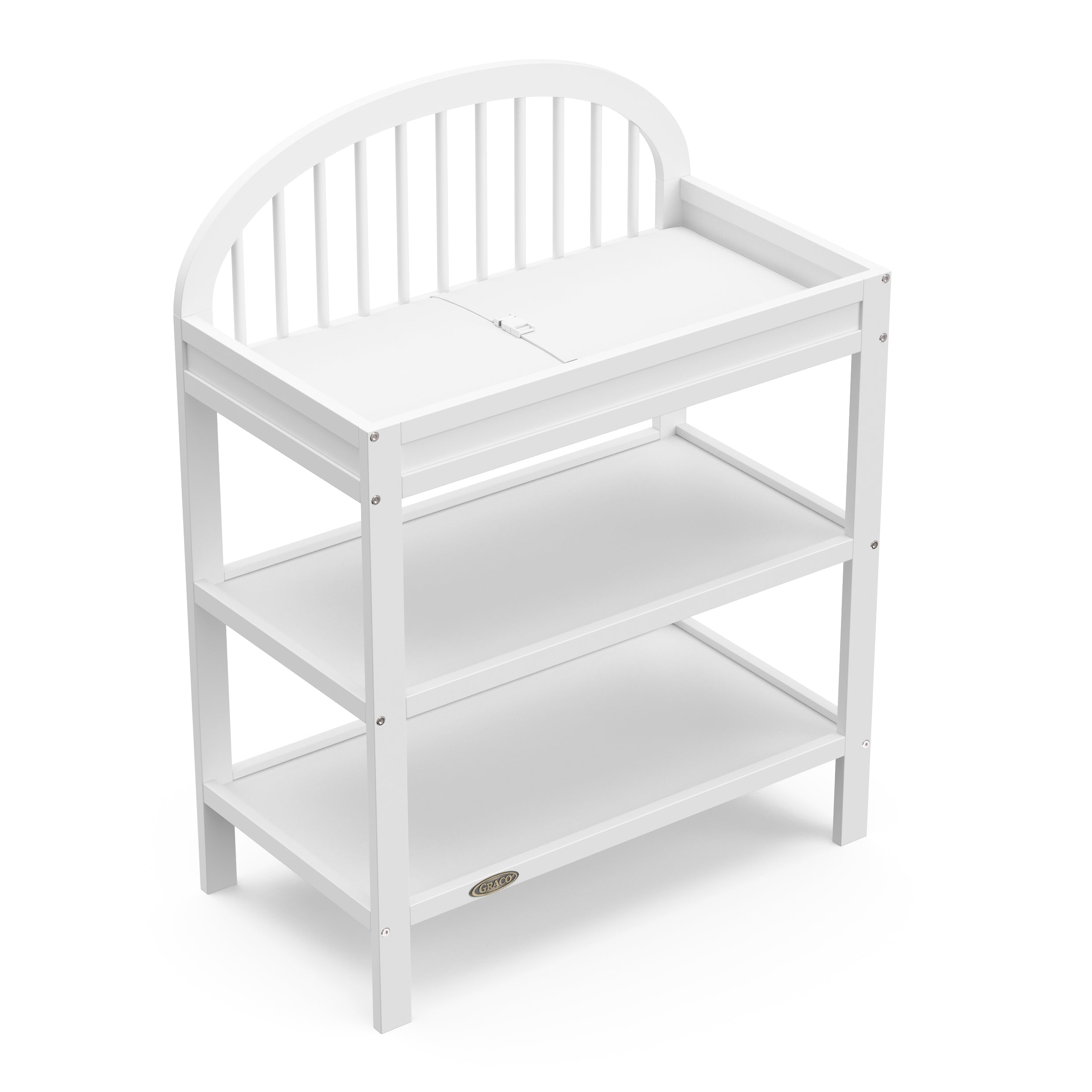 Graco® Olivia™ Changing Table with Bonus Water-Resistant Changing Pad.