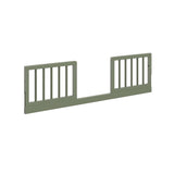 olive toddler guardrail kit dowels angle view