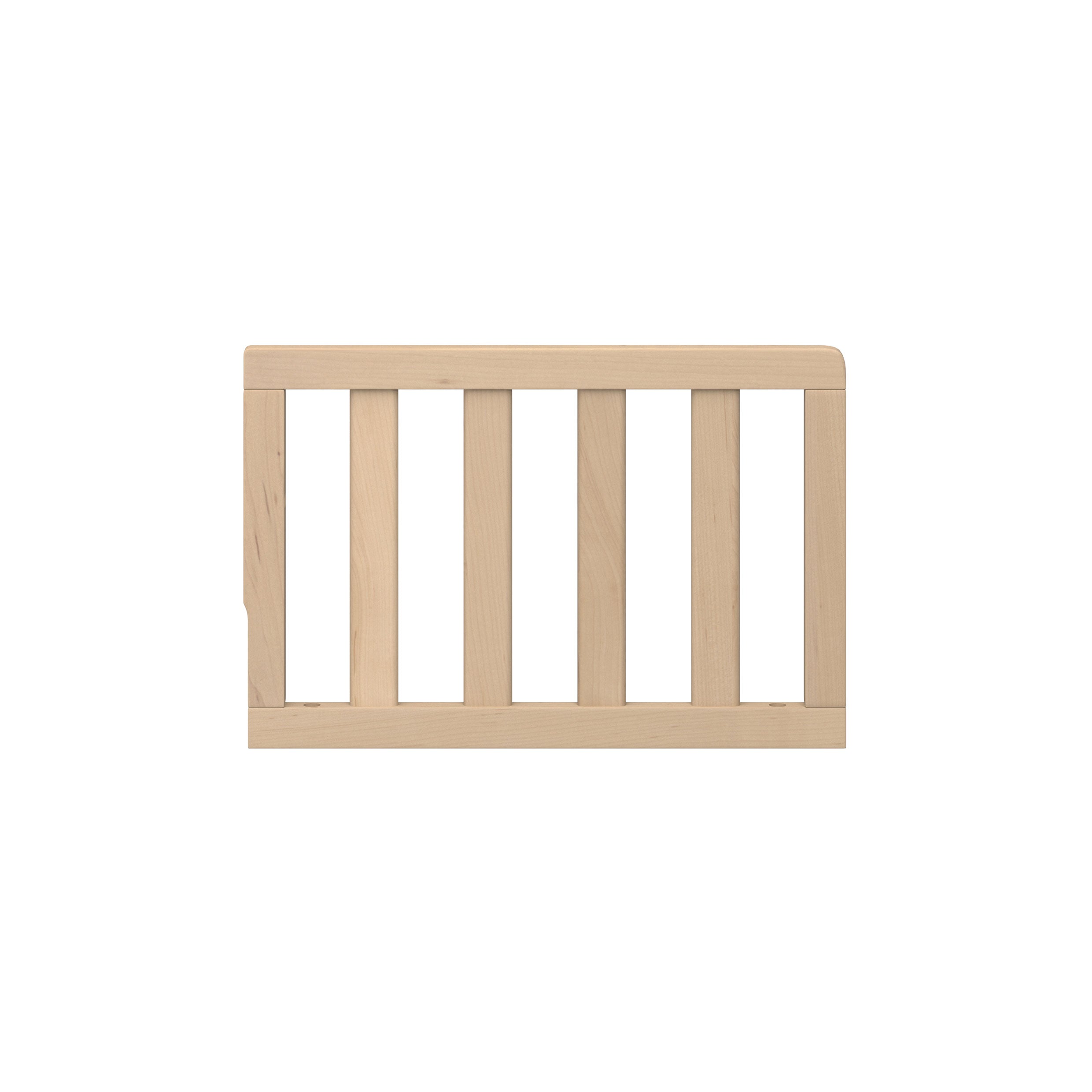 front view driftwood toddler safety guardrail