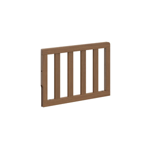 angled view hazelnut toddler safety guardrail