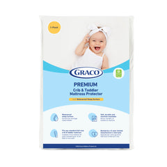 Graco® Premium Waterproof Crib and Toddler Mattress Protector.