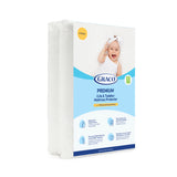 Side view of a 2-pack mattress protector