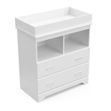 Storkcraft® Brookside 2 Drawer Chest with Removable Changing Topper.