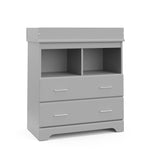 Storkcraft® Brookside 2 Drawer Chest with Removable Changing Topper.