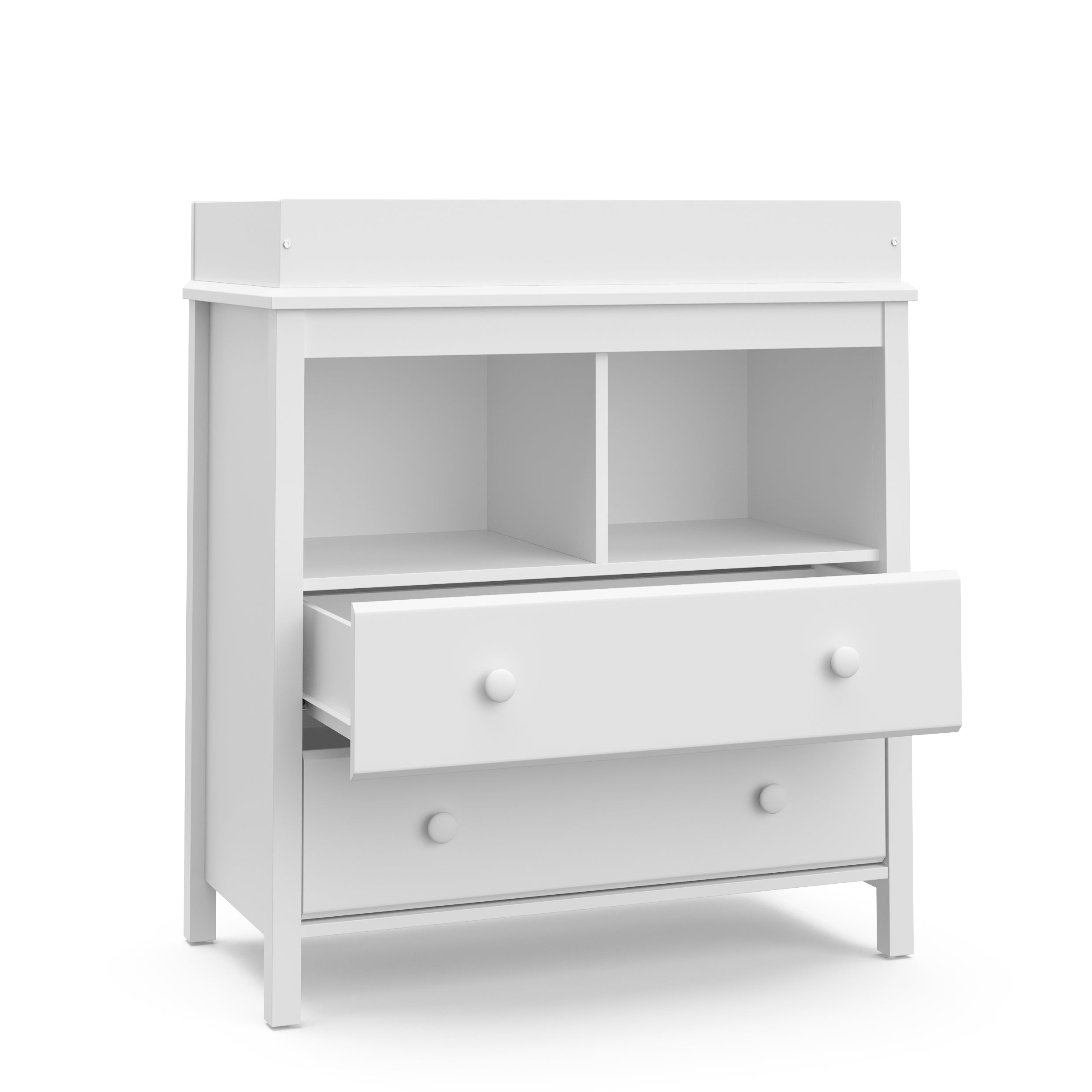 Storkcraft® Alpine 2 Drawer Chest with Removable Changing Topper.