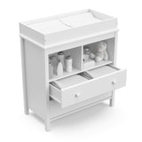 Storkcraft® Alpine 2 Drawer Chest with Removable Changing Topper.