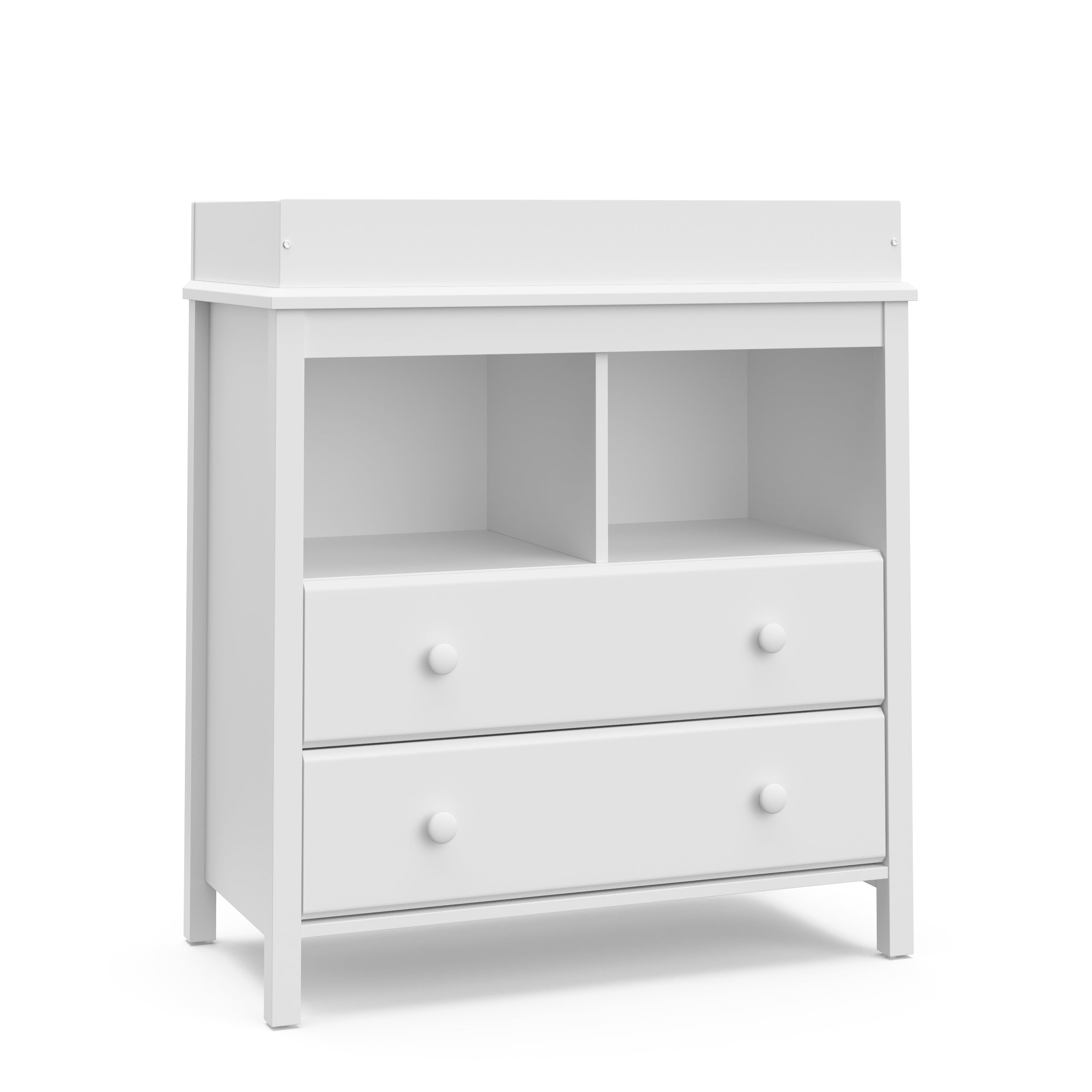 Storkcraft® Alpine 2 Drawer Chest with Removable Changing Topper.