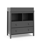 Storkcraft® Alpine 2 Drawer Chest with Removable Changing Topper.