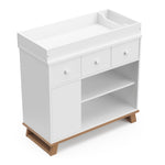 Storkcraft® Modern Nursery Combo Changing Table Dresser with Removable Changing Topper.