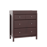 espresso 3 drawer chest