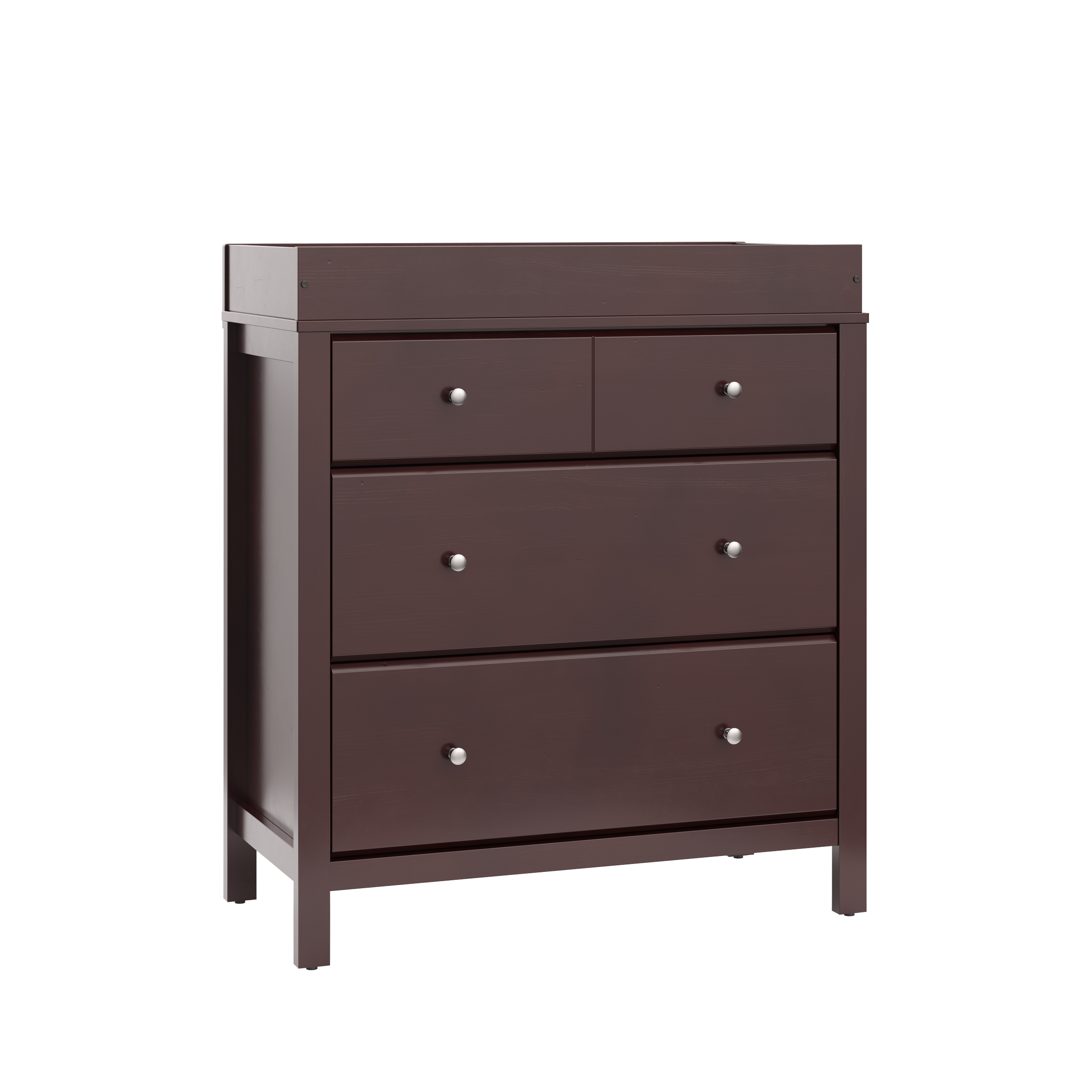 espresso 3 drawer chest