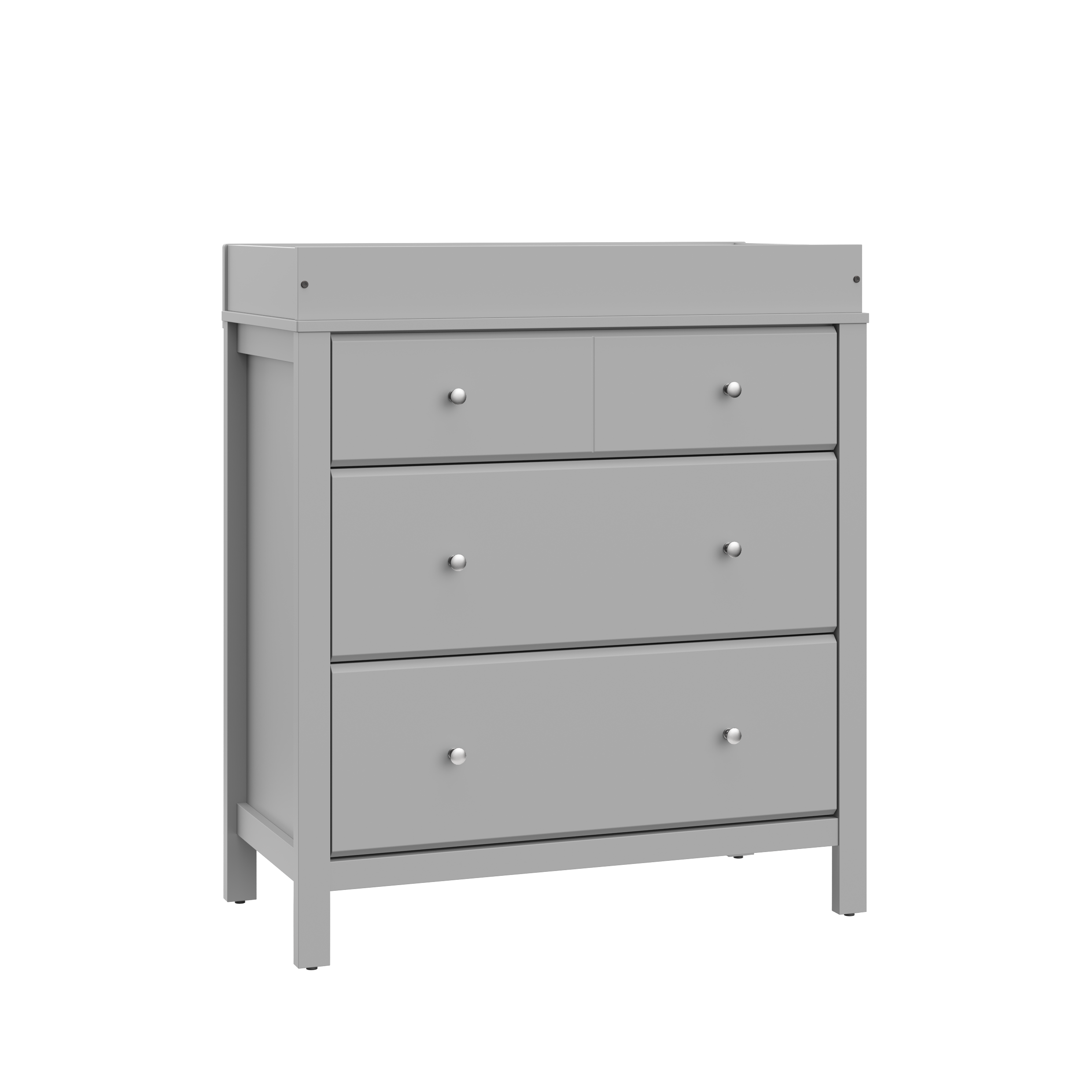 pebble gray 3 drawer chest