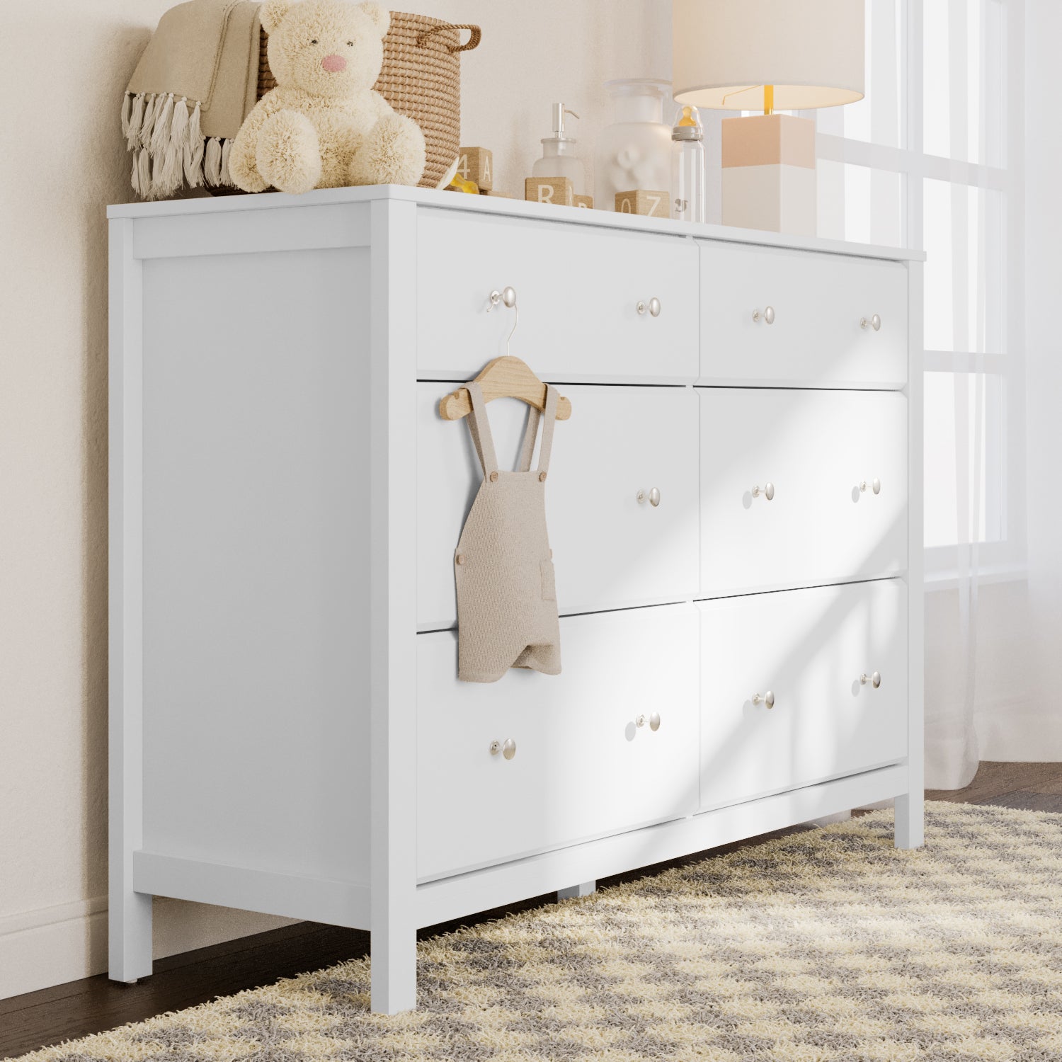 Storkcraft® Horizon 6 Drawer Dresser.