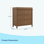 Graco® Sasha™ 3 Drawer Chest with Changing Topper.