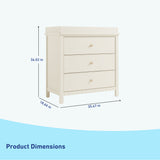 Graco® Sasha™ 3 Drawer Chest with Changing Topper