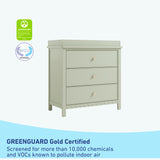 Graco® Sasha™ 3 Drawer Chest with Changing Topper