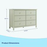 Graco® Sasha™ 6 Drawer Dresser