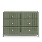 Graco® Teddi® 6 Drawer Dresser with Customizable Knobs.