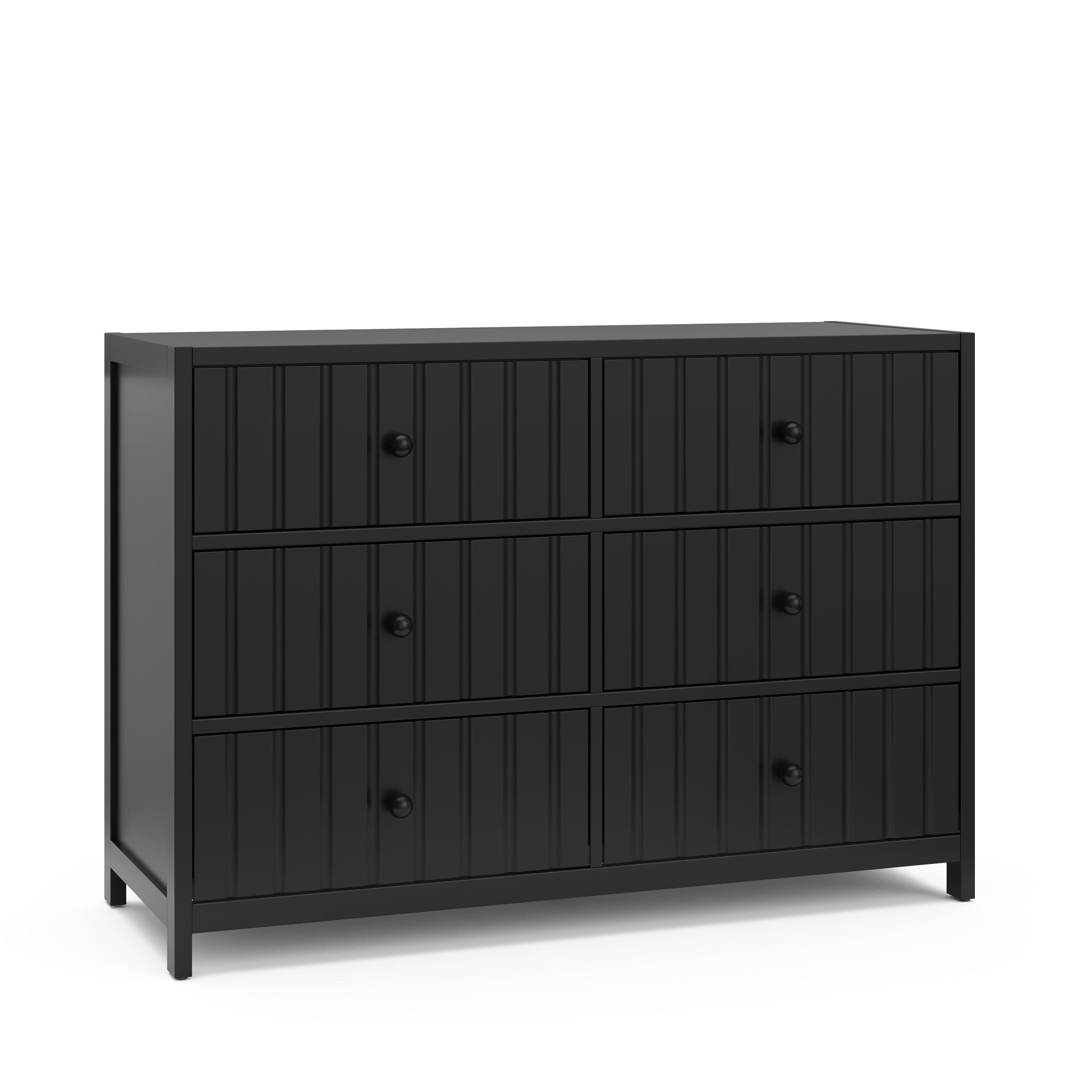 Graco® Teddi® 6 Drawer Dresser with Customizable Knobs.