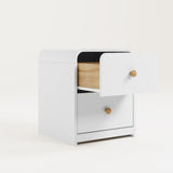 Storkcraft® Santos™ 2 Drawer Nightstand.