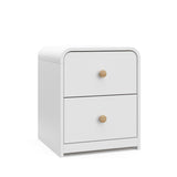 Storkcraft® Santos™ 2 Drawer Nightstand.