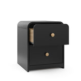 Storkcraft® Santos™ 2 Drawer Nightstand.