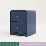 2 drawer santos drawer dresser midnight blue "storkcraft next"