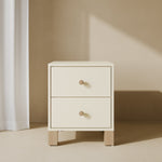 California frosted oat with driftwood nightstand kids room shot