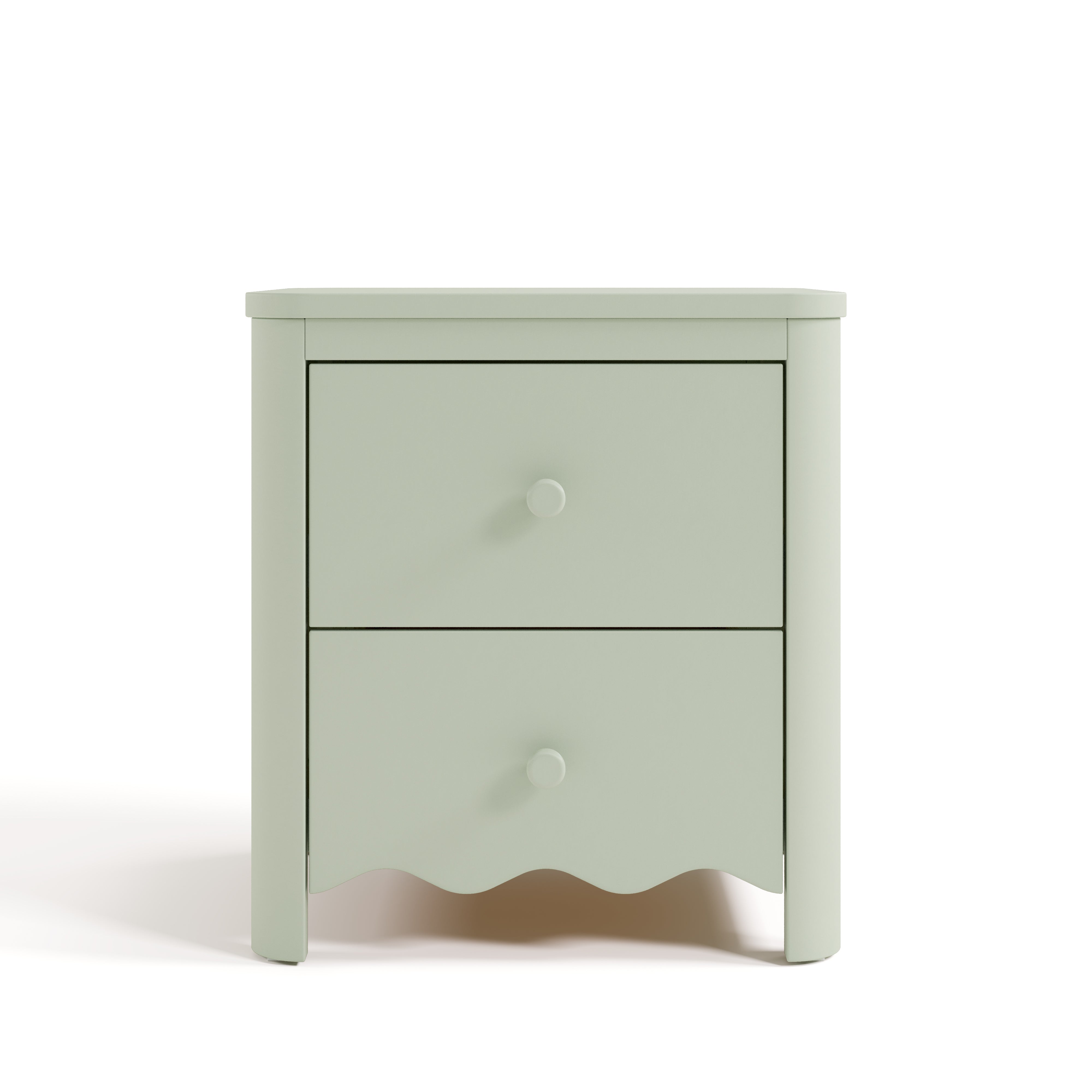 Casablanca sage nightstand front view