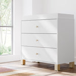 Storkcraft® California 3 Drawer Chest with Removable Changing Topper.