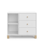 White California 3 Drawer Combo Dresser front view