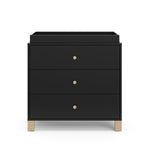 Storkcraft® California 3 Drawer Chest with Removable Changing Topper.