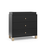 Storkcraft® California 3 Drawer Chest with Removable Changing Topper.