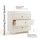 Storkcraft® Kyoto 3 Drawer Chest with Removable Changing Topper.