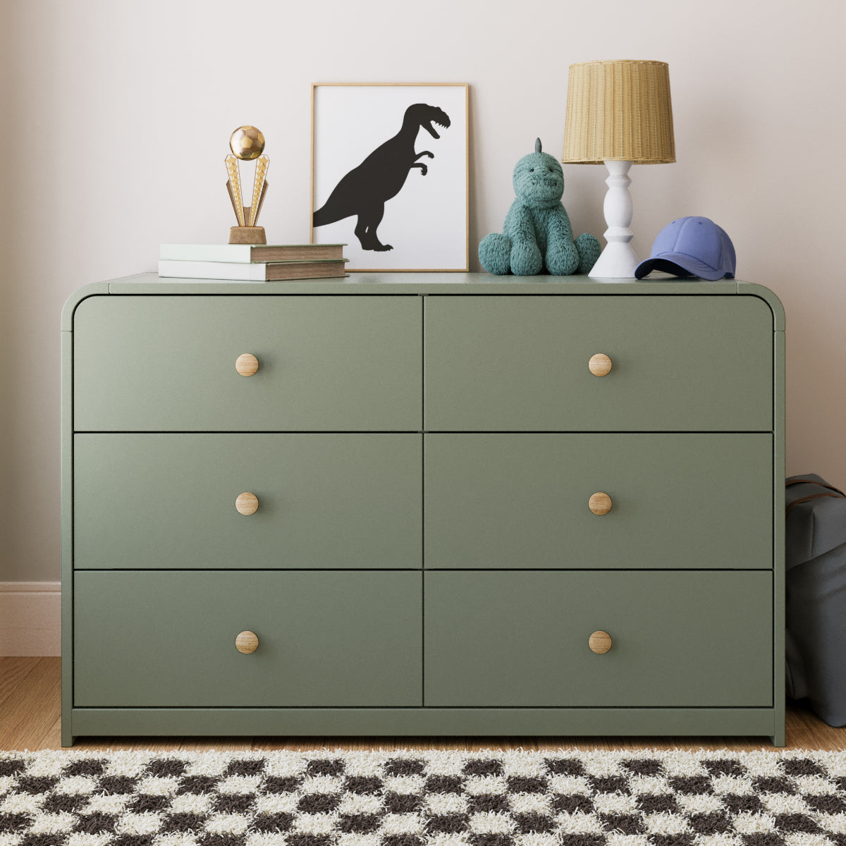 Storkcraft® Santos™ 6 Drawer Dresser.