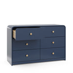 6 drawer midnight blue drawer out