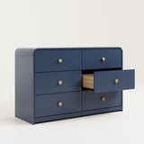 6 drawer midnight blue drawer out