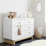 Storkcraft® Santorini® 6 Drawer Dresser.