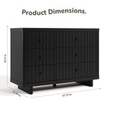 Storkcraft® Kyoto 6 Drawer Dresser.