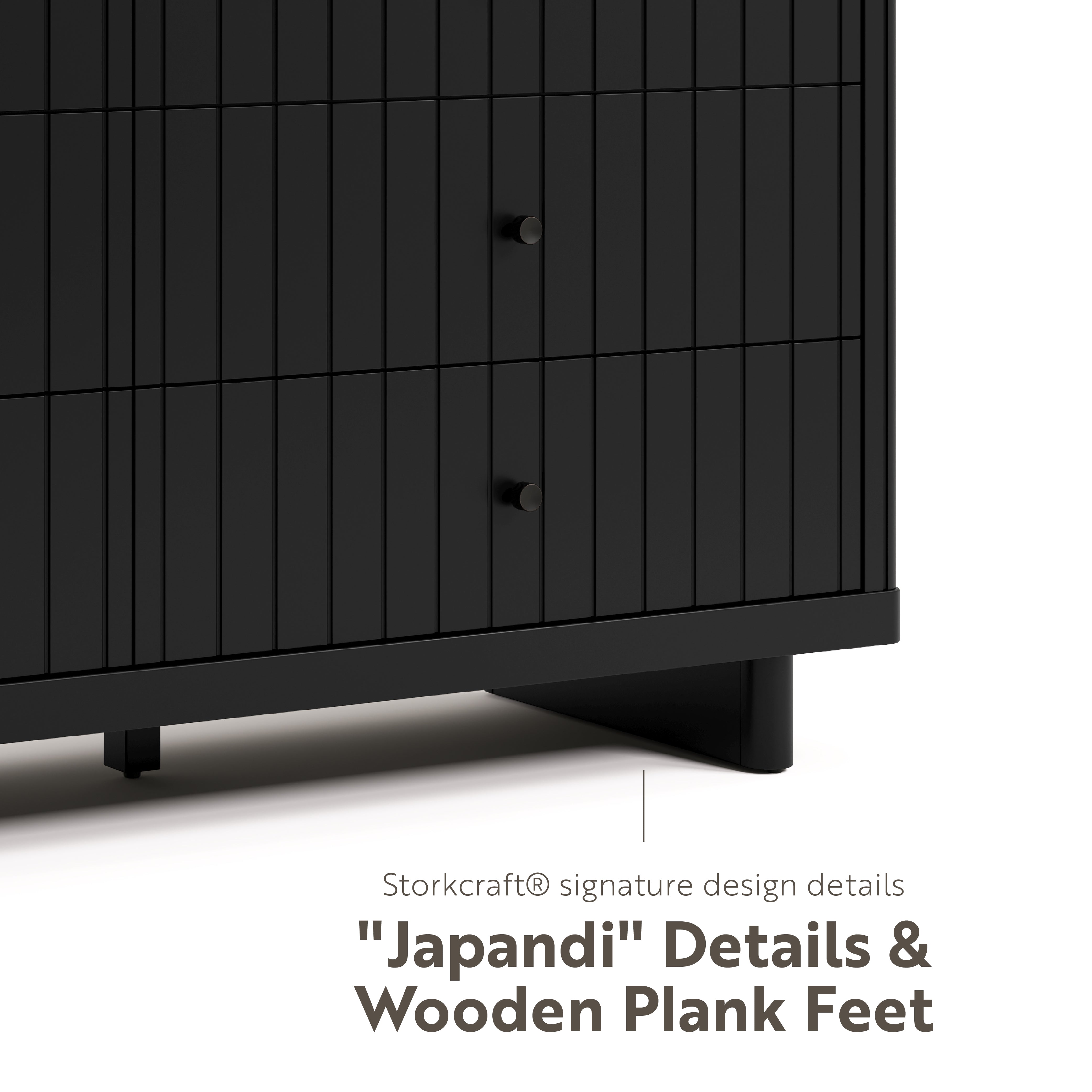 Storkcraft® Kyoto 6 Drawer Dresser.