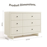 Storkcraft® Kyoto 6 Drawer Dresser.