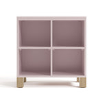 California blush cubby storage front view