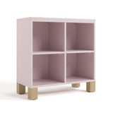 California blush cubby storage angle view