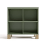 California olive cubby storage front view