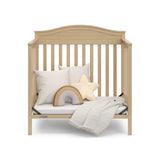 Driftwood crib daybed conversion with headboard 