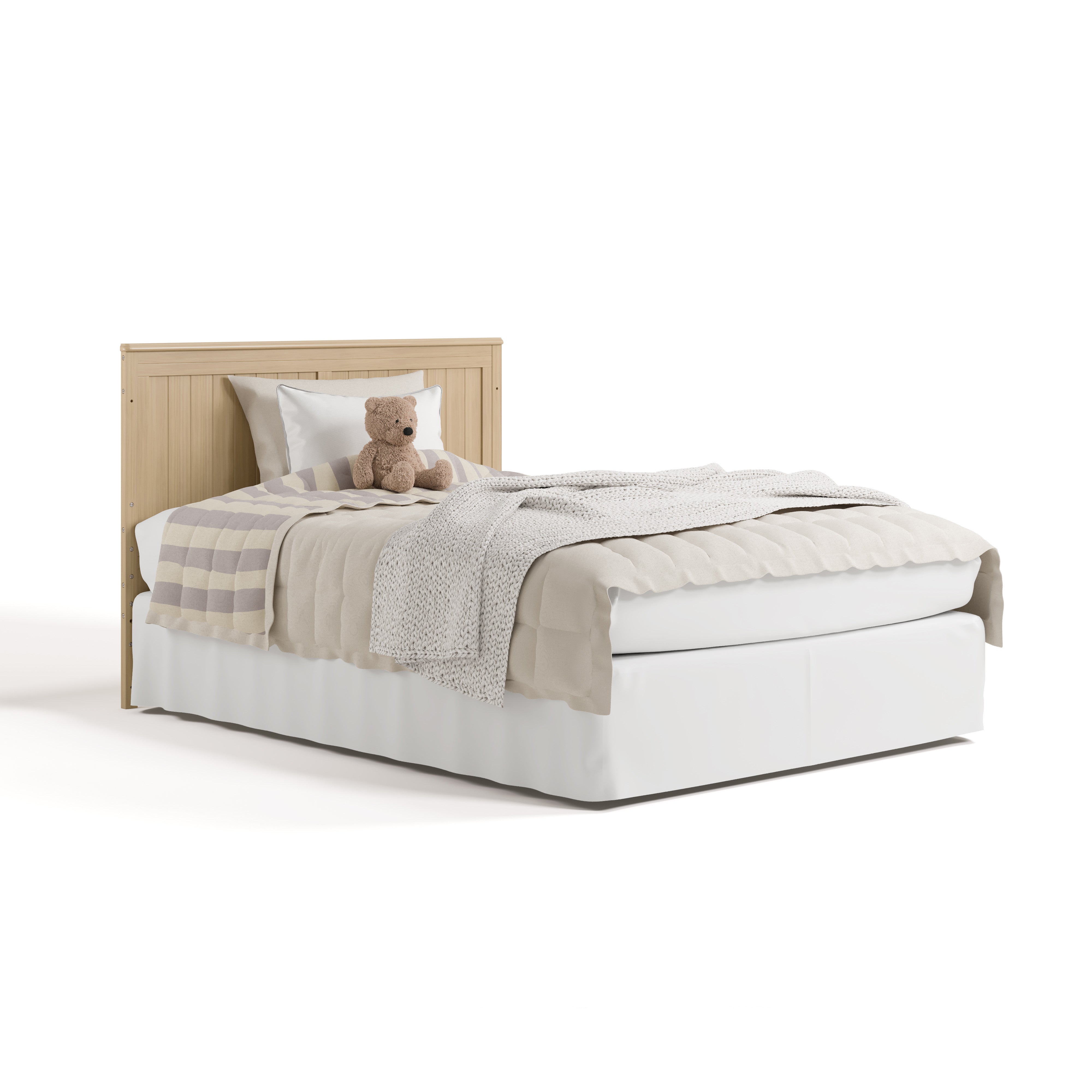 hadley driftwood crib with drawer full bed with headboard conversion