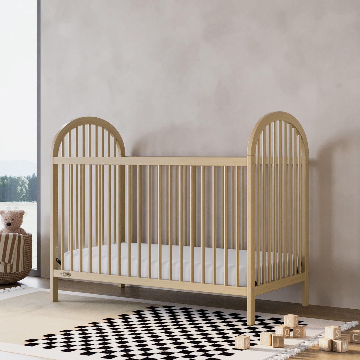 Graco® Olivia™ 3-in-1 Convertible Crib.